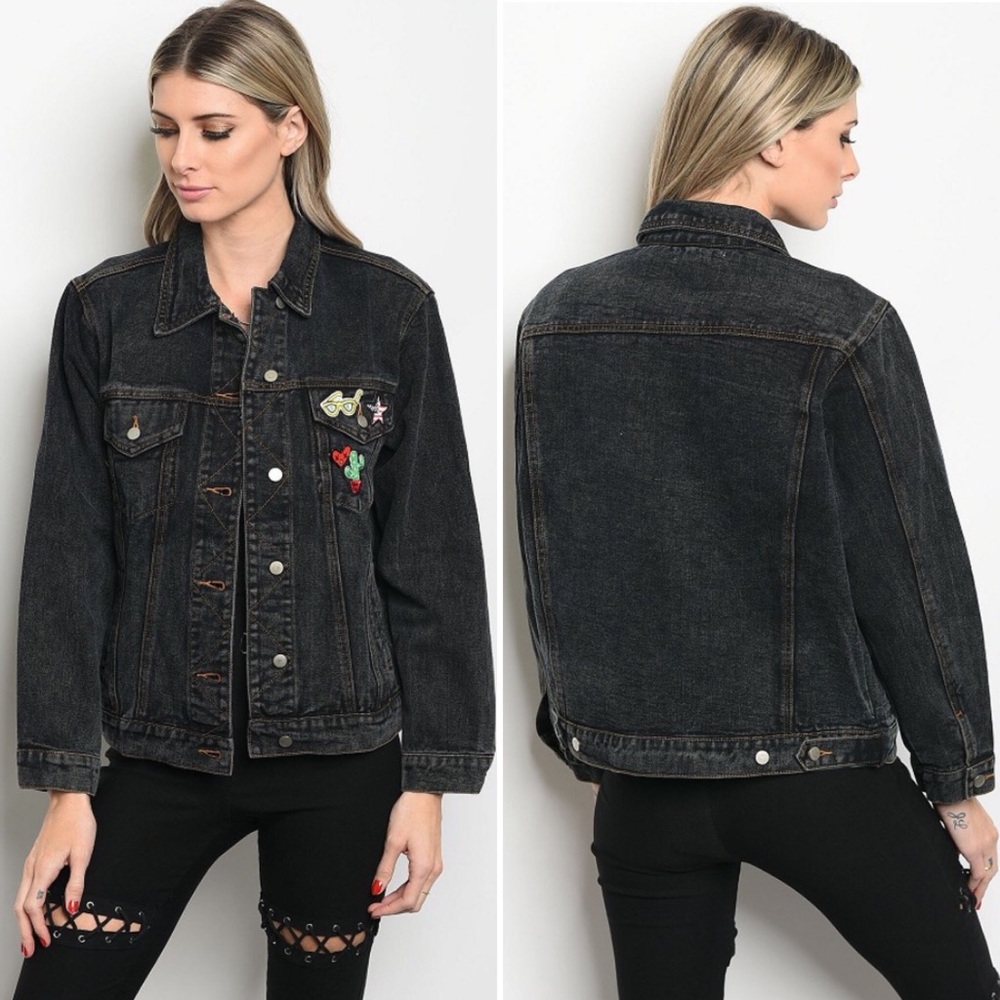 Last One Small Denim Boyfriend Jean Jacket